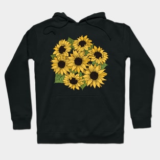 The Sunflower is the National flower of Ukraine Hoodie